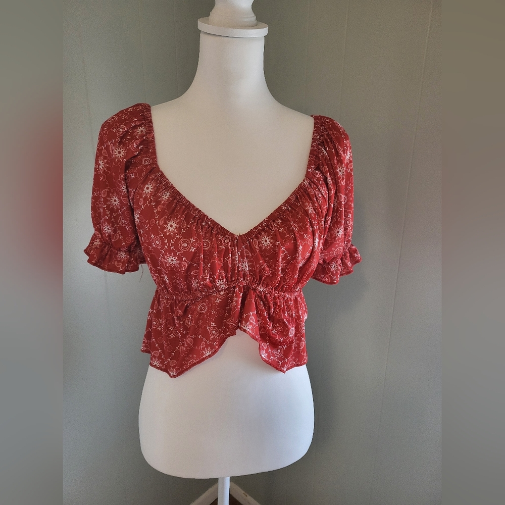 Cowgirl Red paisley
